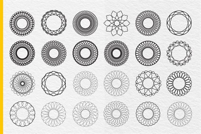 Collection 500 Mandala Vector - Graphics / Illustrations