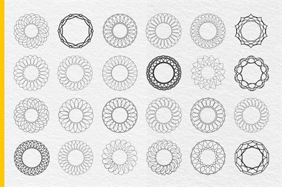 Collection 500 Mandala Vector - Graphics / Illustrations