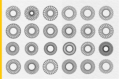 Collection 500 Mandala Vector - Graphics / Illustrations