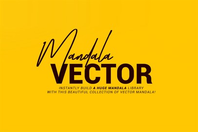 Collection 500 Mandala Vector - Graphics / Illustrations