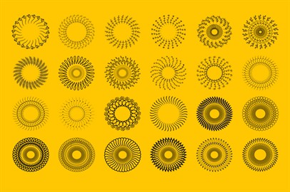 Collection 500 Mandala Vector - Graphics / Illustrations