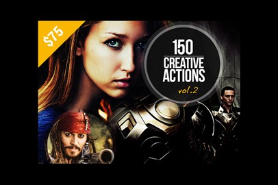 150 Creative Photoshop Actions