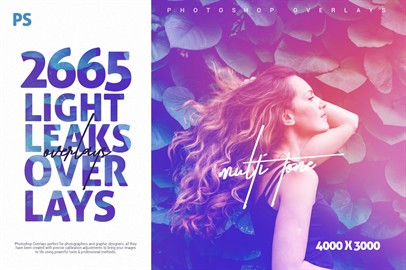 2665 Light leak Overlays