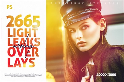 2665 Light leak Overlays