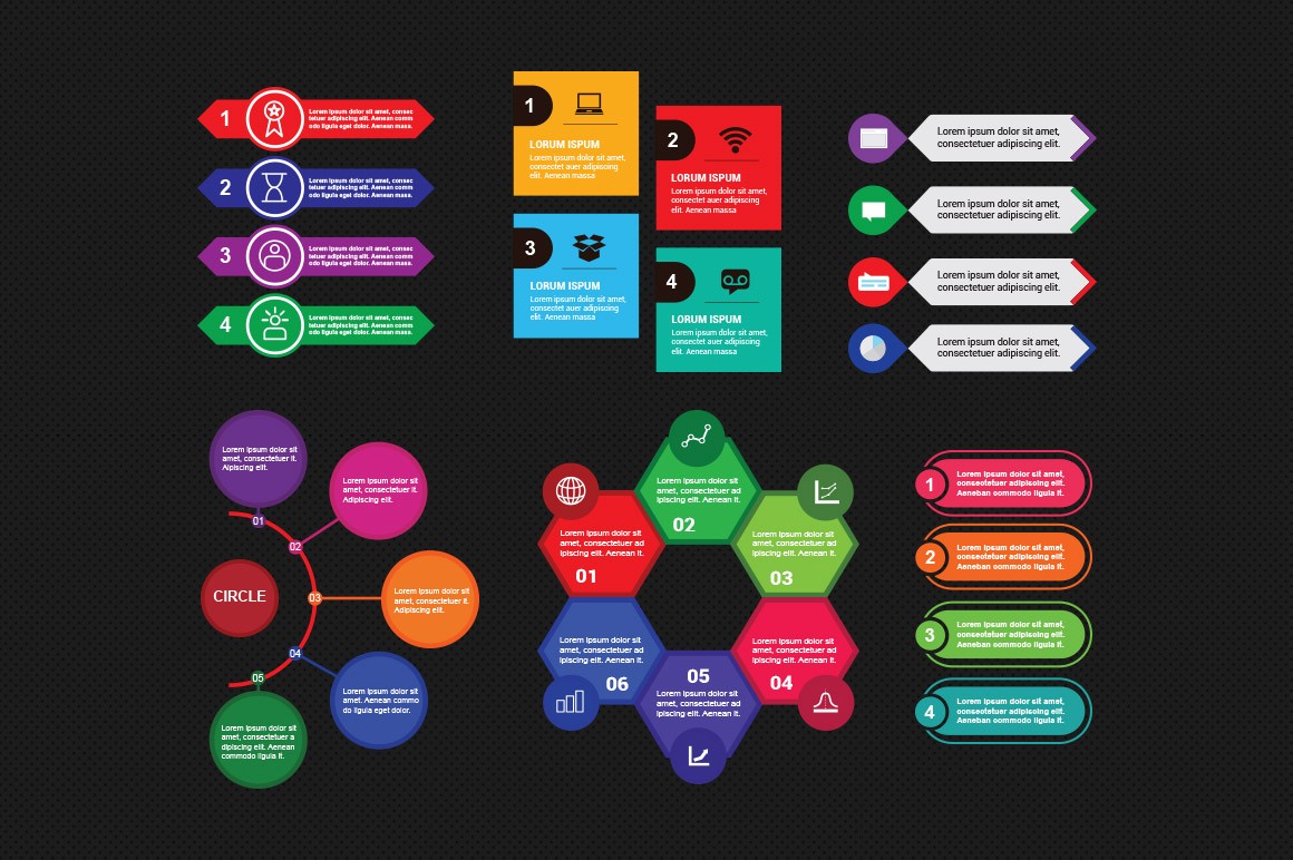 25+ Vector Infographics Templates Mockup Inventicons