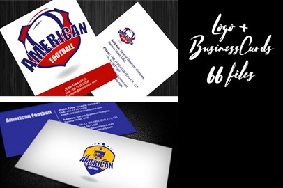 33 Customizable Logos and Business Cards Mockup / Template