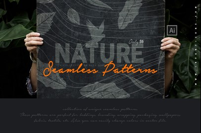 17 Nature Seamless Patterns 