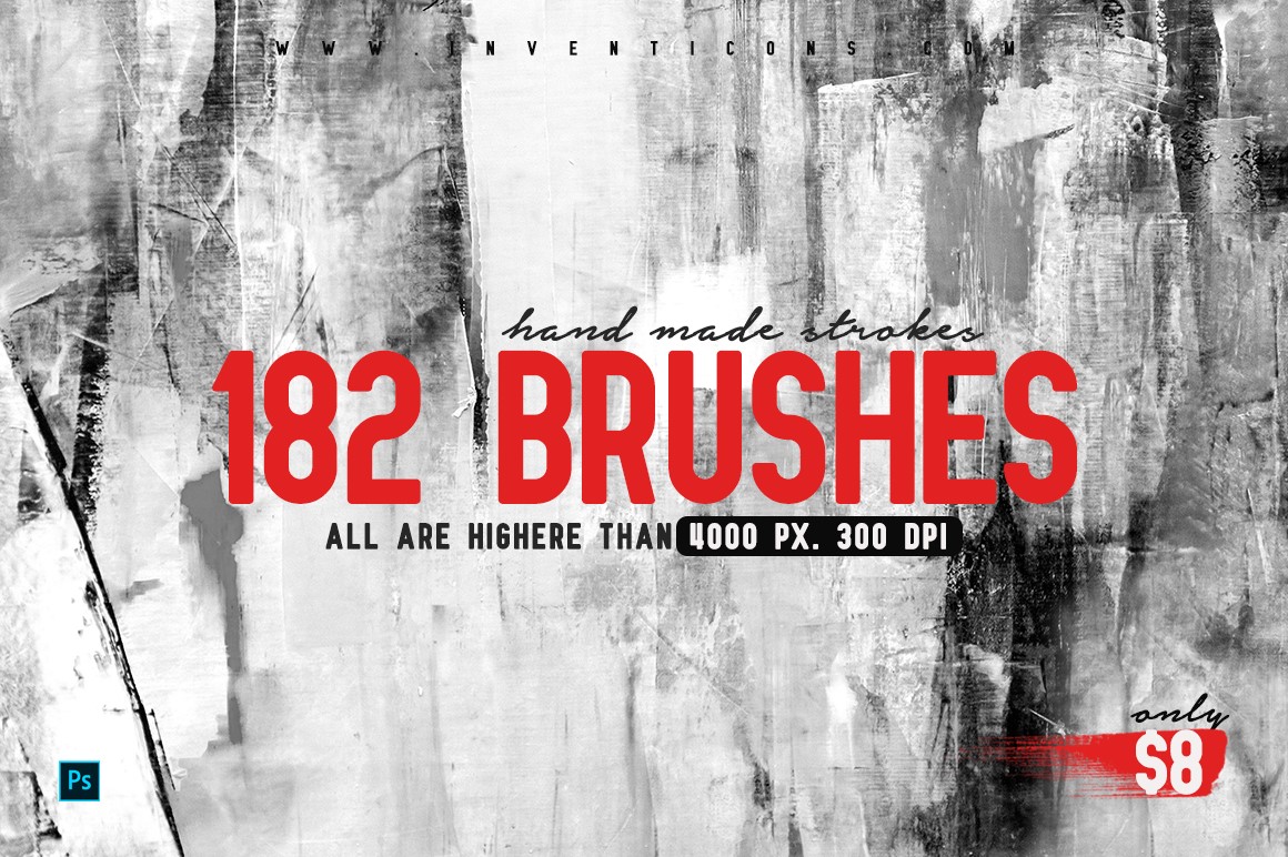 182 Hand Made Brushes