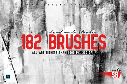 182 Hand Made Brushes