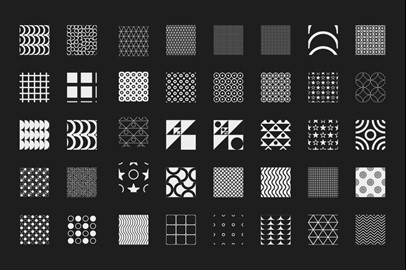 250 Geometric Seamless Patterns