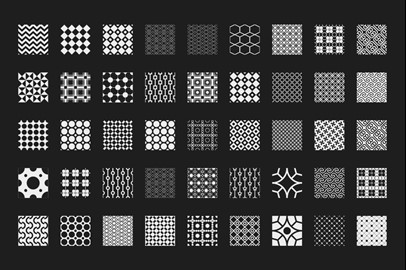 250 Geometric Seamless Patterns