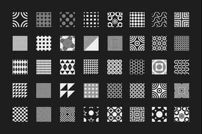 250 Geometric Seamless Patterns