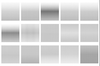 60 Halftone Photoshop Brushes