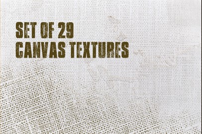 29 Realistic Canvas Brushes for Photoshop
