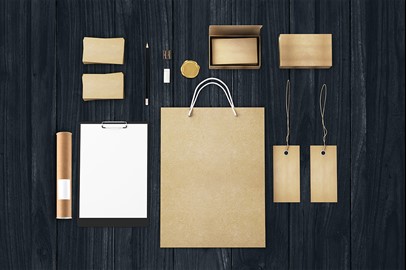 Branding Stationery Mockups - V