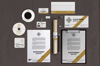 Branding Stationery Mockups - VIII