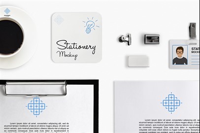 Branding Stationery Mockups - X