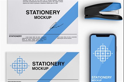 Branding Stationery Mockups - X