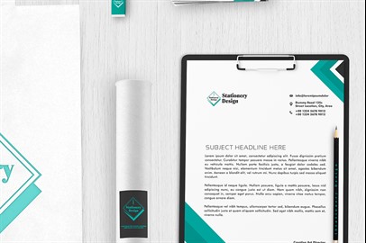 Branding Stationery Mockups - XII