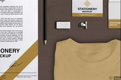 Branding Stationery Mockups - XV