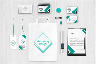 Bundle of 15 Branding Stationery Mockups