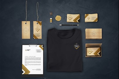 Bundle of 15 Branding Stationery Mockups