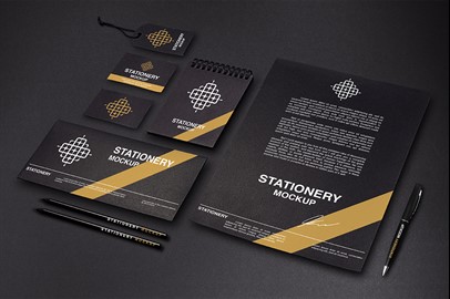 Bundle of 15 Branding Stationery Mockups