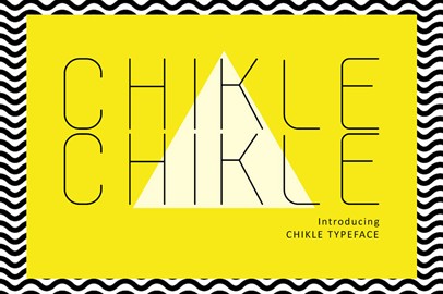 Chikle Chikle - Font