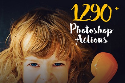 1290 Photoshop Actions - Largest Actions Bundle!