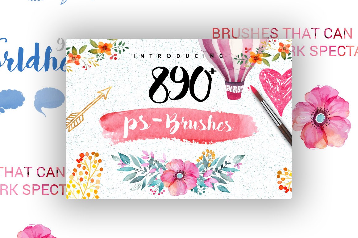 Bundle of Amazing Photoshop Brushes