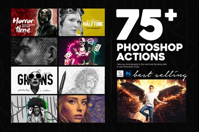 75+ Photoshop Actions