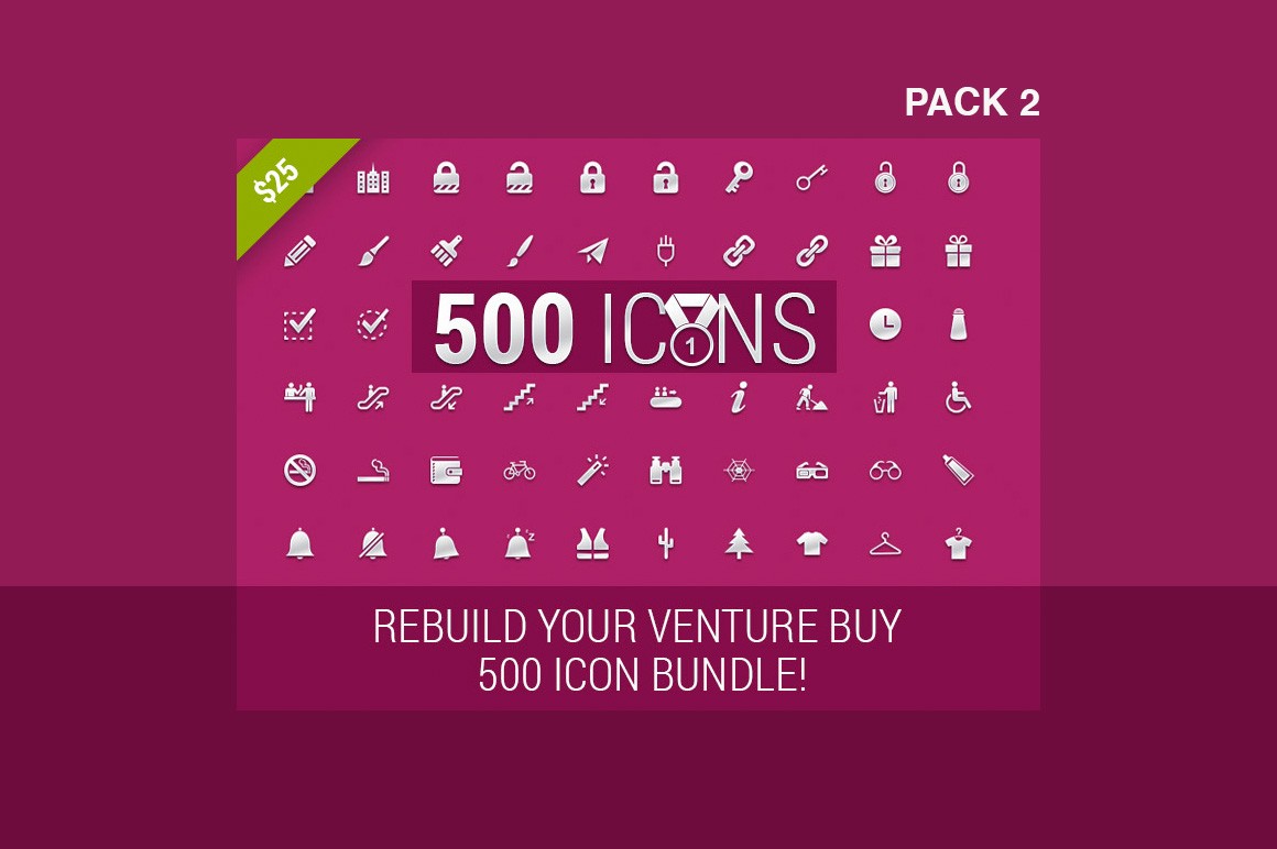 500 Icons Rebuild Your Venture!