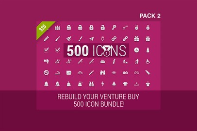 500 Icons Rebuild Your Venture!