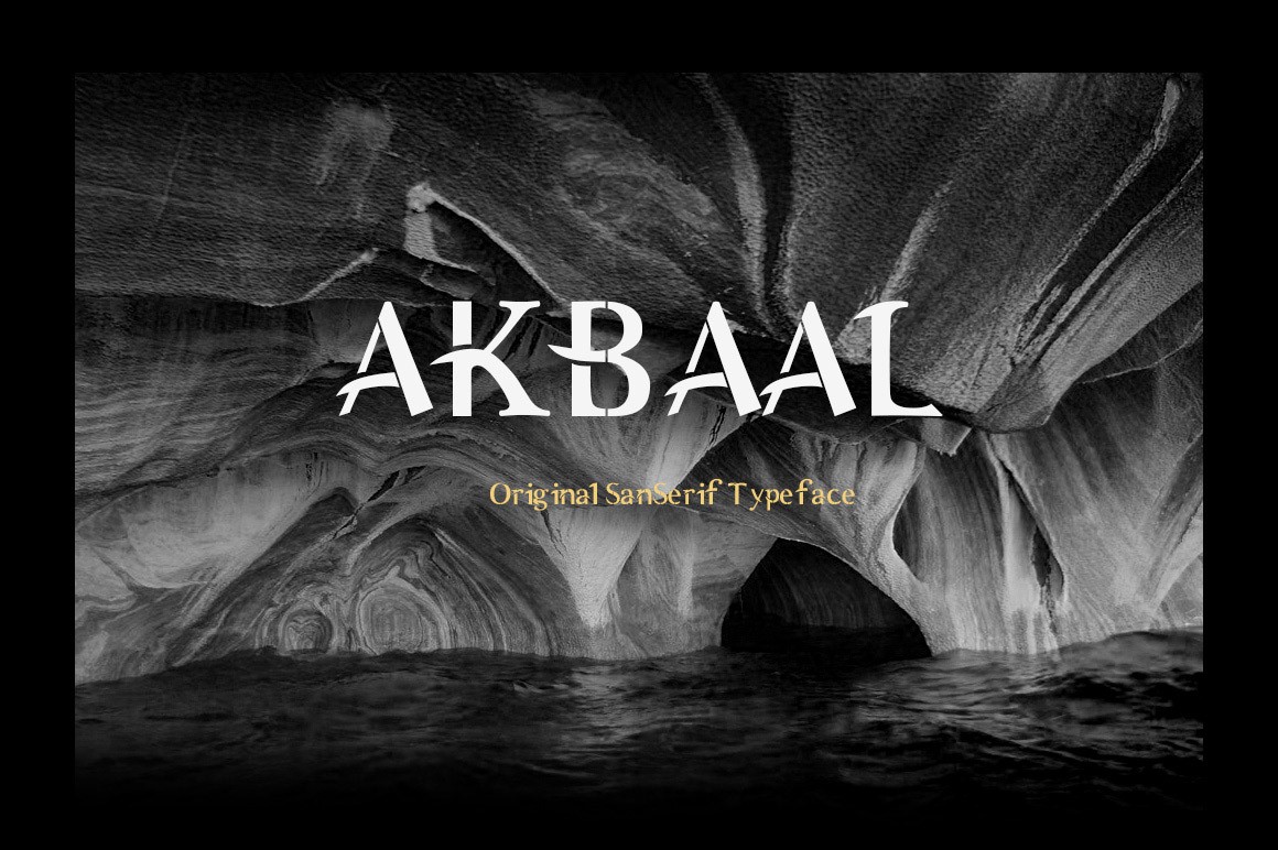 Akbaal Typeface