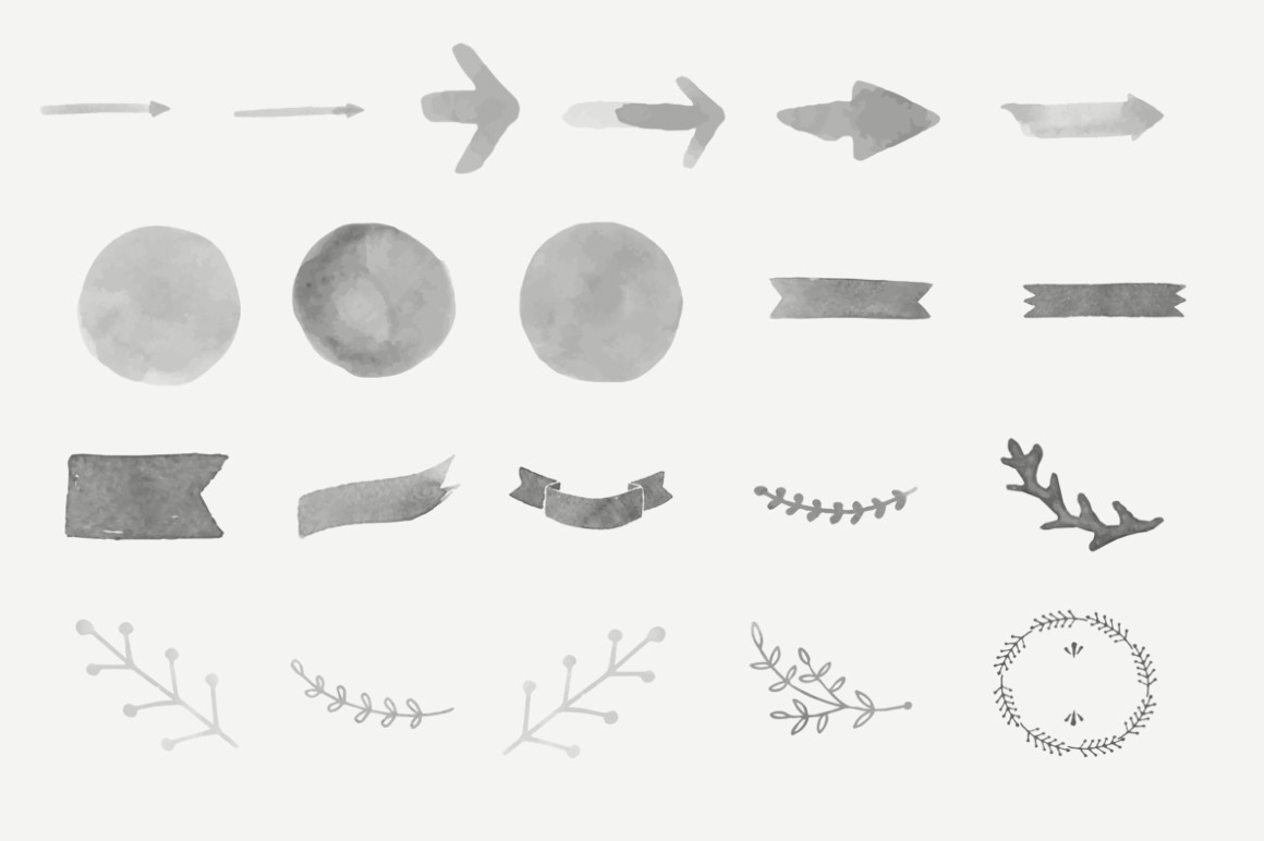 free watercolor brushes photoshop