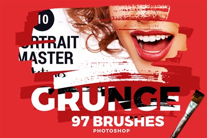 Grunge Collection - Photoshop Brushes