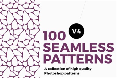 100 Seamless Photoshop Patterns - V4