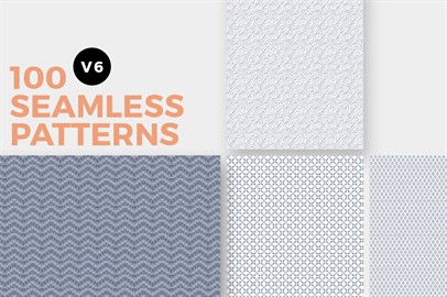 100 Seamless Photoshop Patterns - V6