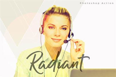 Radiant Photoshop Action