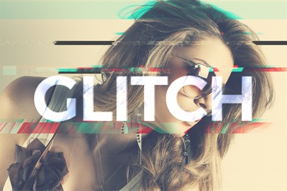 Glitch Effects - Photoshop Action