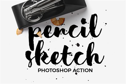 Pencil Sketch - Photoshop Action