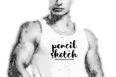 Pencil Sketch - Photoshop Action