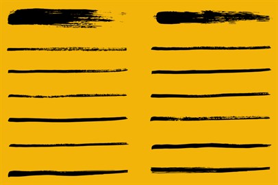 Brush Strokes - 321 Photoshop Brushes