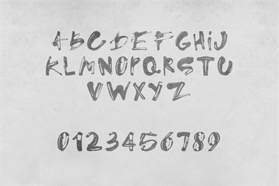  Splodge Typeface