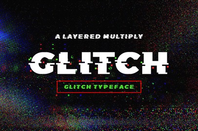 Glitch Typeface