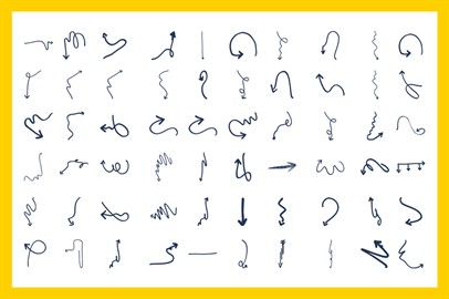 187 Arrow Brushes 