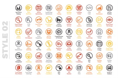 SEO Icon Set