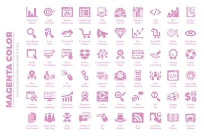 SEO Icon Set