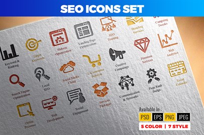 SEO Icon Set